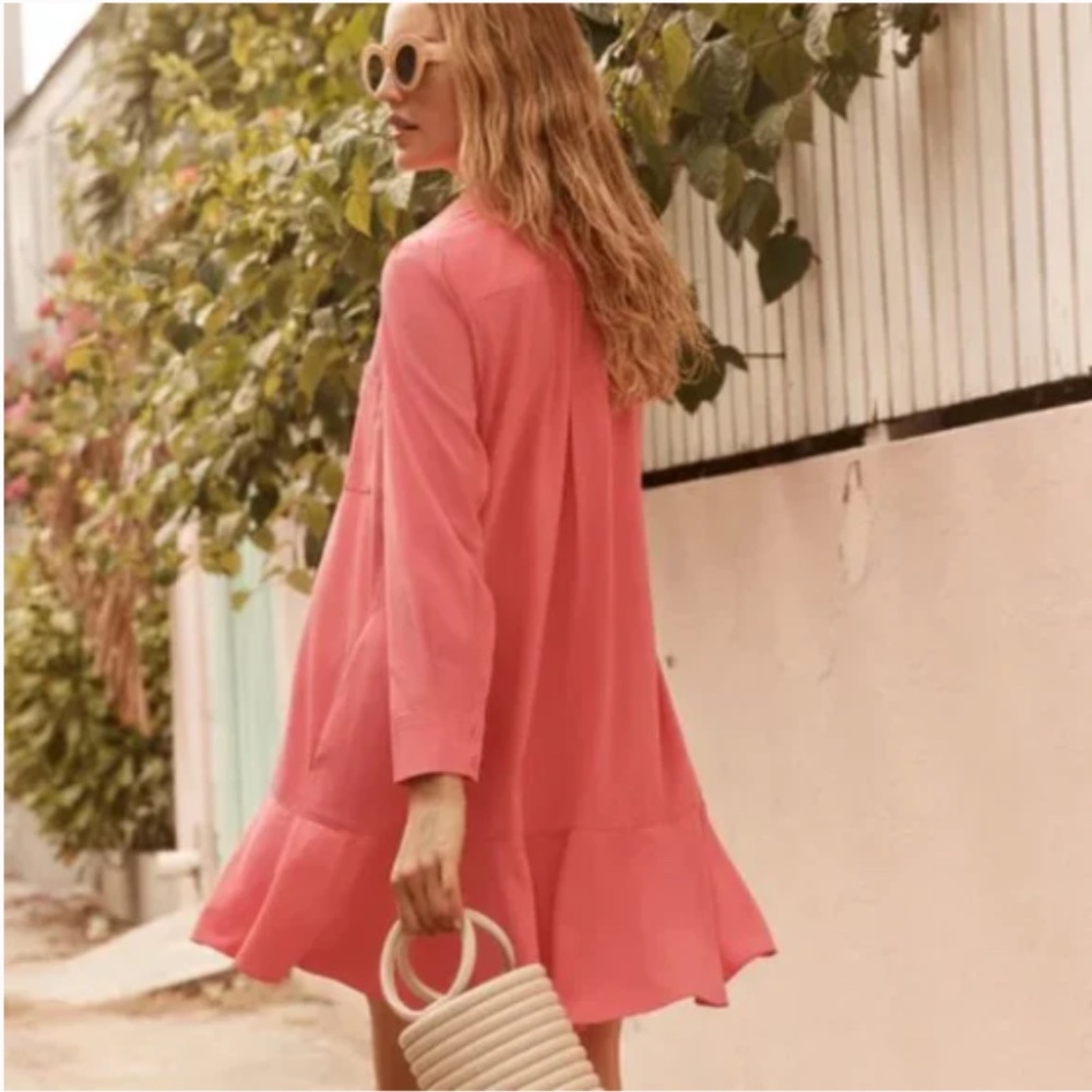 Tuckernuck Callahan Dress Peach XS NWT